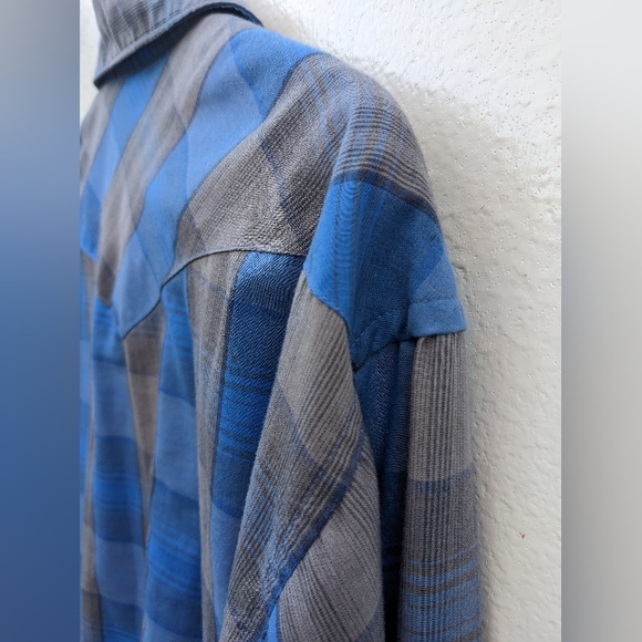 Men's Classic Western Wear Snap Down Front Size 16 1/2 Excellent Condition - Picture 6 of 7